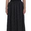Dolce & Gabbana Black Gray Sheath Gown Full Length Women's Dress