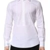 Dolce & Gabbana White Poplin Cotton Formal Men Dress Men's Shirt