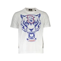 Plein Sport White Cotton Mens Men's TShirt