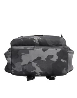 Dolce & Gabbana Gray Cotton Camouflage Logo Plaque Backpack Men's Bag -Lux Lair Store 7459928
