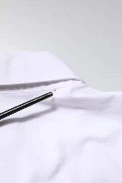 Dolce & Gabbana White Cotton STAFF Long Sleeves Formal Men's Shirt (Pre-Owned) -Lux Lair Store 7527175