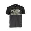 Plein Sport Black Cotton Men Men's TShirt