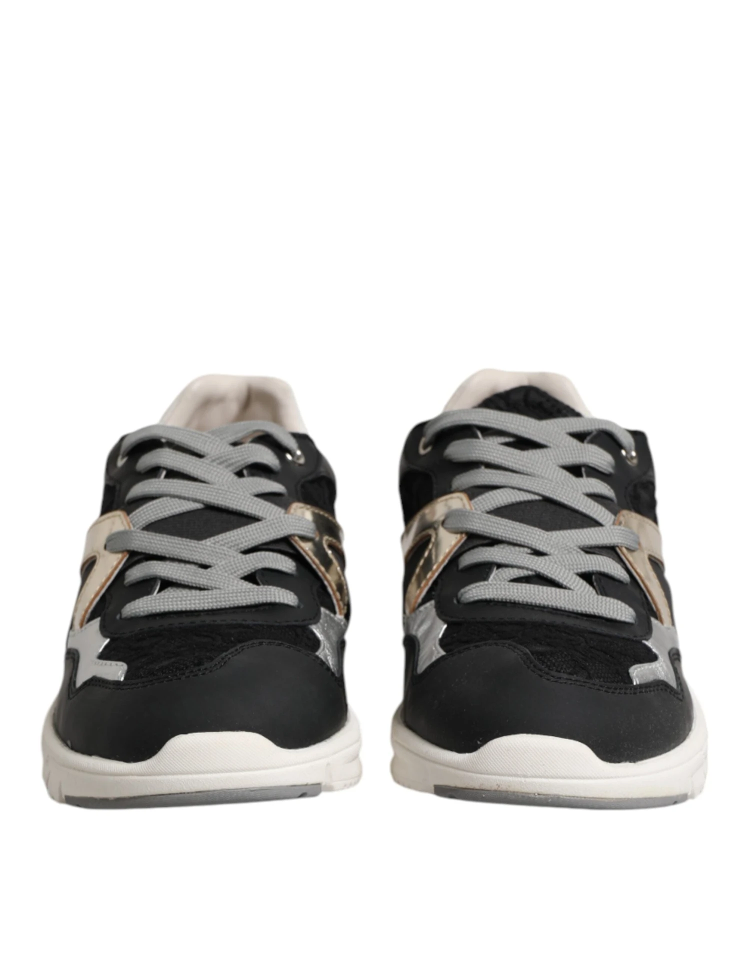 Dolce & Gabbana Multicolor Suede Low Top Men Sneaker Men's Shoes (Pre-Owned) 4 Dolce & Gabbana Multicolor Suede Low Top Men Sneaker Men's Shoes (Pre-Owned) - Image 2