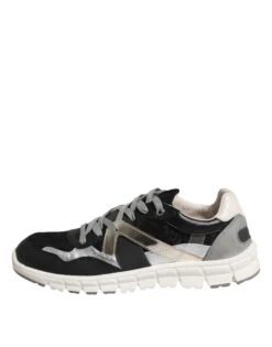 Dolce & Gabbana Multicolor Leather Suede Low Top Sneaker Men's Shoes (Pre-Owned) -Lux Lair Store 7561386