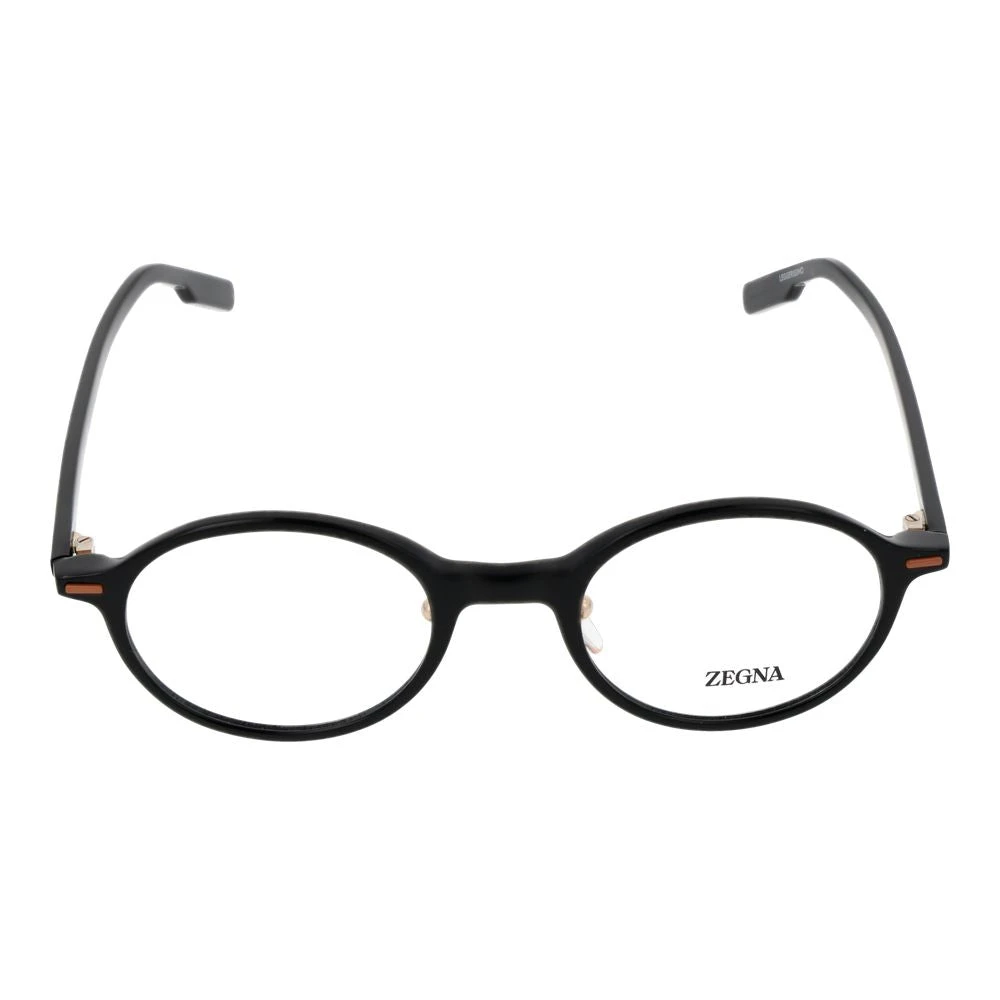 Ermenegildo Zegna Black Men Glasses Men's Frame 4 Ermenegildo Zegna Black Men Glasses Men's Frame - Image 2