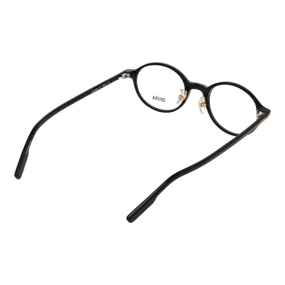 Ermenegildo Zegna Black Men Glasses Men's Frame 5 Ermenegildo Zegna Black Men Glasses Men's Frame - Image 3