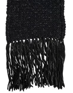 Dolce & Gabbana Black Cashmere Neck Warmer Wrap Shawl Men's Scarf -Lux Lair Store 7595467