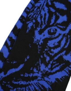 Dolce & Gabbana Blue Black Logo Neck Warmer Wrap Shawl Men's Scarf -Lux Lair Store 7595738