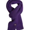 Dolce & Gabbana Purple DG Logo Neck Warmer Wrap Shawl Men's Scarf -Lux Lair Store 7595740