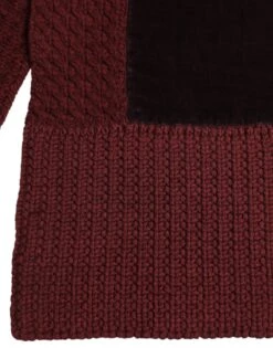 Dolce & Gabbana Maroon Black Neck Warmer Wrap Shawl Men's Scarf -Lux Lair Store 7595749