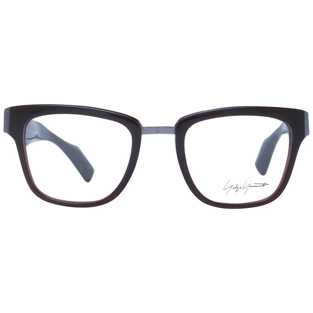 Yohji Yamamoto Brown Unisex Glasses Frame 4 Yohji Yamamoto Brown Unisex Glasses Frame - Image 2