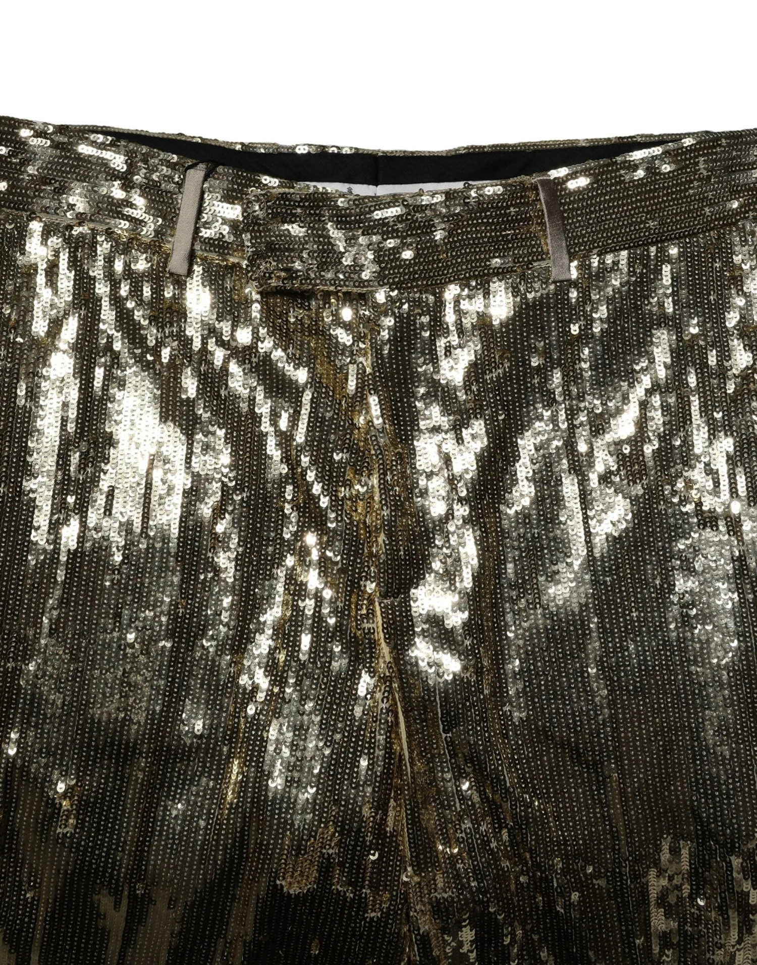 Dolce & Gabbana Gold Sequin Polyester Embellished Bermuda Men's Shorts 6 Dolce & Gabbana Gold Sequin Polyester Embellished Bermuda Men's Shorts - Image 4