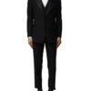 Dolce & Gabbana Black Wool 3 Piece Single Breasted Men's Suit