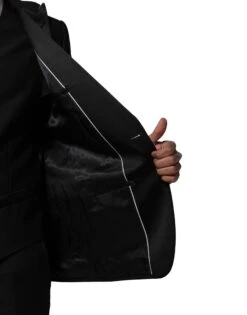 Dolce & Gabbana Black Wool 3 Piece Single Breasted Men's Suit -Lux Lair Store 7726565