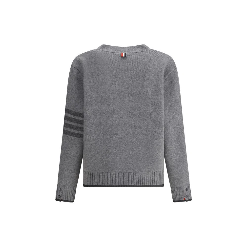 Thom Browne Merino Wool Men's Cardigan 4 Thom Browne Merino Wool Men's Cardigan - Image 2