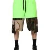 Dolce & Gabbana Green Patchwork Cargo Bermuda Men Men's Shorts 1 Dolce & Gabbana Green Patchwork Cargo Bermuda Men Men's Shorts -Lux Lair Store 7970972