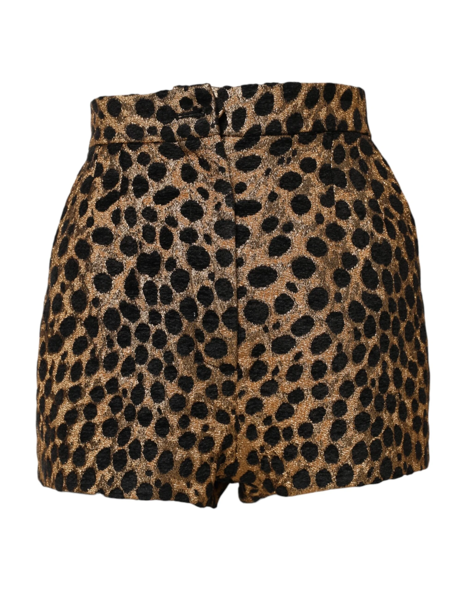 Dolce & Gabbana Brown Leopard High Waisted Hot Pants Women's Shorts 3 Dolce & Gabbana Brown Leopard High Waisted Hot Pants Women's Shorts