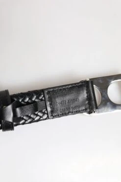 Dolce & Gabbana Black Classic Leather DG Logo Buckle Men's Belt 10 Dolce & Gabbana Black Classic Leather DG Logo Buckle Men's Belt -Lux Lair Store 8207798