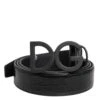 Dolce & Gabbana Black Leather Classic Metal DG Buckle Men's Belt 2 Dolce & Gabbana Black Leather Classic Metal DG Buckle Men's Belt -Lux Lair Store 8207931
