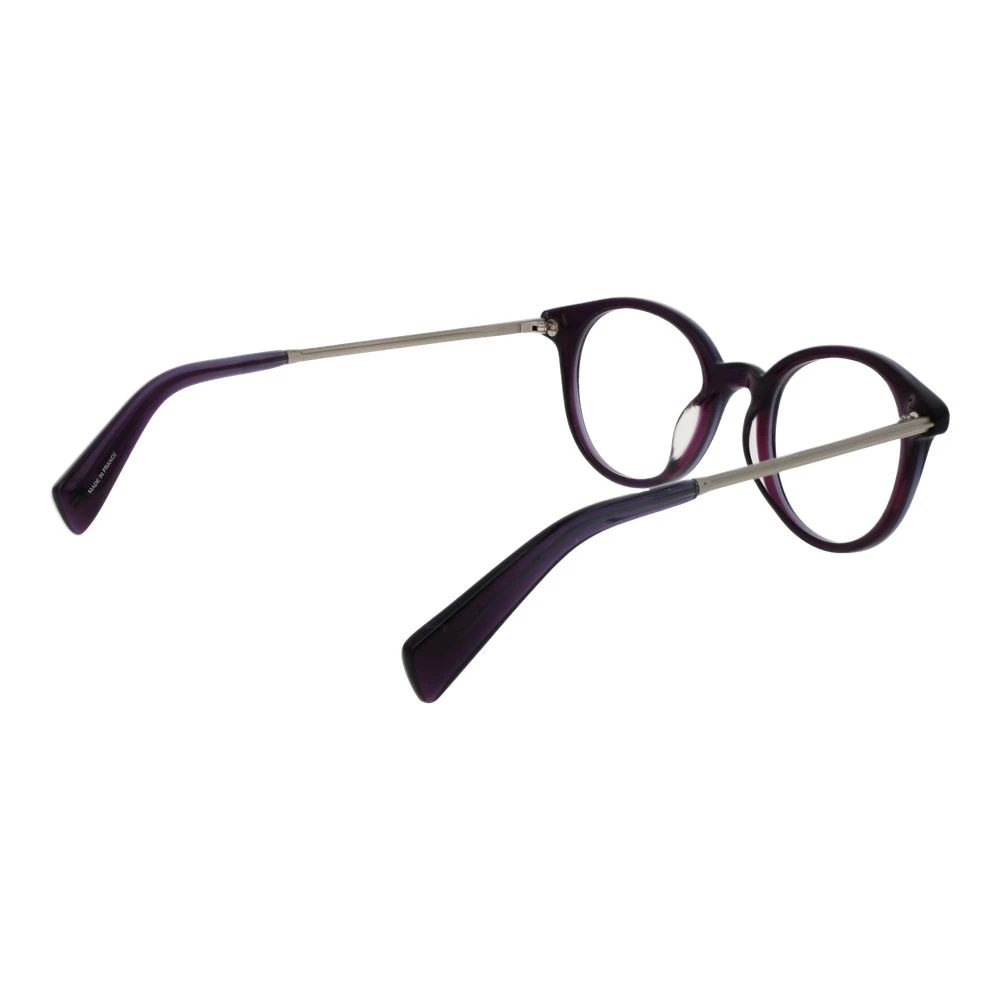 Yohji Yamamoto Purple Men Glasses Men's Frame 5 Yohji Yamamoto Purple Men Glasses Men's Frame - Image 3