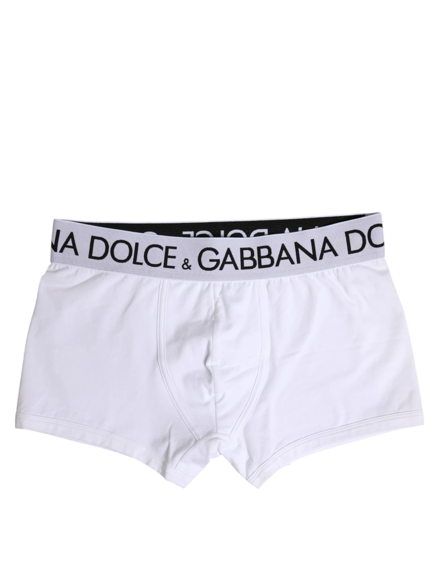 Dolce & Gabbana White Cotton Stretch Regular Boxer Men's Underwear 3 Dolce & Gabbana White Cotton Stretch Regular Boxer Men's Underwear