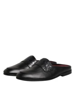 Dolce & Gabbana Black Calfskin Leather Slip On Loafers Men's Shoes 11 Dolce & Gabbana Black Calfskin Leather Slip On Loafers Men's Shoes -Lux Lair Store 8275503