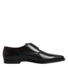 Dolce & Gabbana Black Leather Lace Up Dress Men Derby Men's Shoes