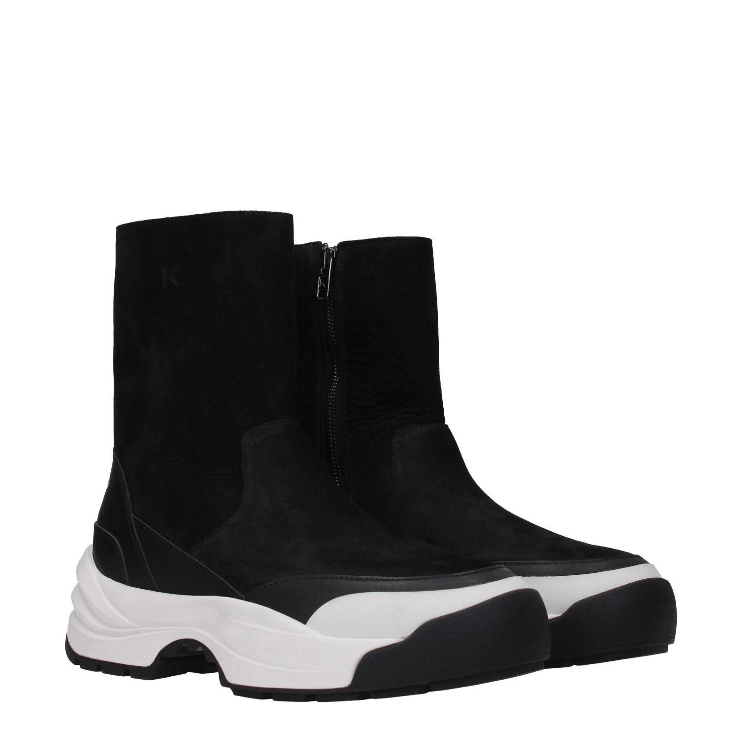 Kenzo Black Leather Ankle Men's Boots 4 Kenzo Black Leather Ankle Men's Boots - Image 2