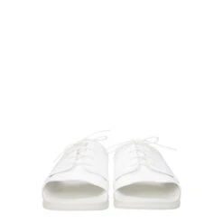 Maison Margiela White Cotton Slippers Men's Sandals -Lux Lair Store 8337608