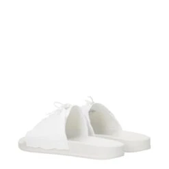 Maison Margiela White Cotton Slippers Men's Sandals -Lux Lair Store 8337626