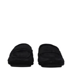 Dolce & Gabbana Black Leather Slip-On Men's Loafers -Lux Lair Store 8340953