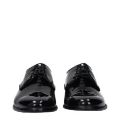 Dolce & Gabbana Black Leather Oxfords And Men's Derbies -Lux Lair Store 8341294