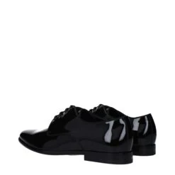 Dolce & Gabbana Black Leather Oxfords And Men's Derbies -Lux Lair Store 8341306