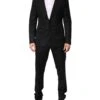 Dolce & Gabbana Black Jacquard Single Breasted 2 Piece Men's Suit 1 Dolce & Gabbana Black Jacquard Single Breasted 2 Piece Men's Suit -Lux Lair Store 8352435