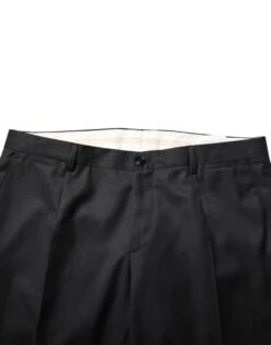 Dolce & Gabbana Dark Gray Wool Single Breasted 2 Piece Men's Suit 11 Dolce & Gabbana Dark Gray Wool Single Breasted 2 Piece Men's Suit -Lux Lair Store 8352491