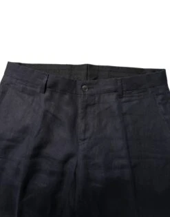 Dolce & Gabbana Dark Blue Double Breasted 2 Piece Men's Suit 11 Dolce & Gabbana Dark Blue Double Breasted 2 Piece Men's Suit -Lux Lair Store 8352667