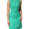 Dolce & Gabbana Green Sleeveless Bodycon A-line Mini Women's Dress (Pre-Owned) -Lux Lair Store 8352832