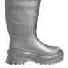 Dolce & Gabbana Metallic Silver Pull On Rain Boots Men's Shoes -Lux Lair Store 8356363