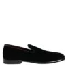 Dolce & Gabbana Black Velvet Loafers Formal Men Dress Men's Shoes 2 Dolce & Gabbana Black Velvet Loafers Formal Men Dress Men's Shoes -Lux Lair Store 8357890