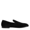 Dolce & Gabbana Black Jacquard Loafers Formal Men Dress Men's Shoes 2 Dolce & Gabbana Black Jacquard Loafers Formal Men Dress Men's Shoes -Lux Lair Store 8358638