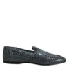 Dolce & Gabbana Blue Woven Raffia Slip On Loafers Men's Shoes 2 Dolce & Gabbana Blue Woven Raffia Slip On Loafers Men's Shoes -Lux Lair Store 8359245