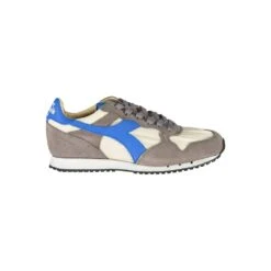 Diadora Gray Fabric Women's Sneaker