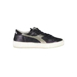 Diadora Black Fabric Women's Sneaker