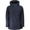 Woolrich Blue Cotton Men's Jacket 2 Woolrich Blue Cotton Men's Jacket -Lux Lair Store 8432678