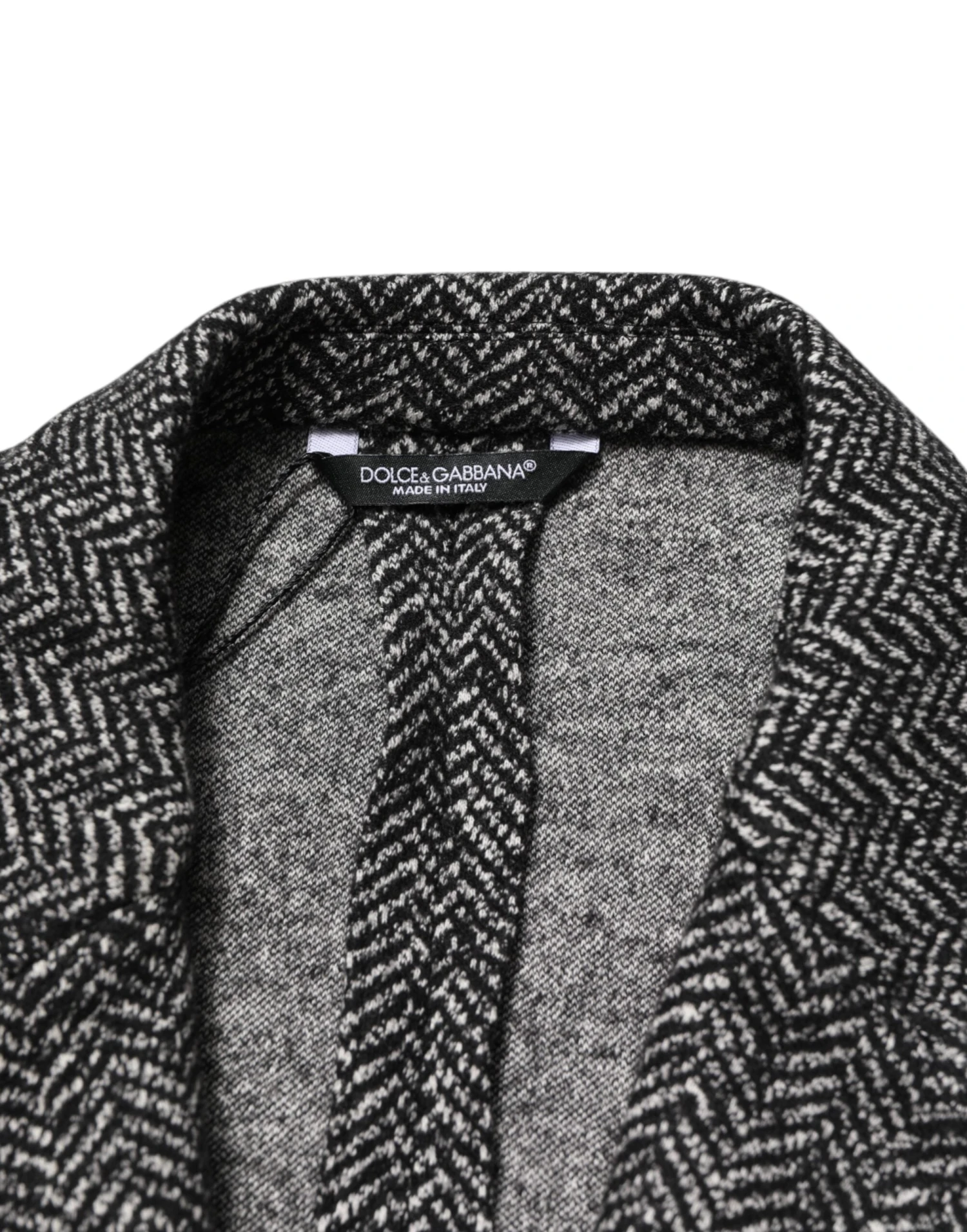 Dolce & Gabbana Black White Double Breasted Men Suit Men's Blazer 7 Dolce & Gabbana Black White Double Breasted Men Suit Men's Blazer - Image 5