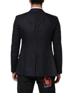 Dolce & Gabbana Dark Blue Single Breasted Men Suit Men's Blazer (Pre-Owned) -Lux Lair Store 8449249