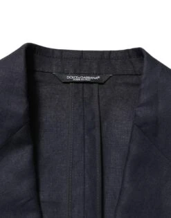 Dolce & Gabbana Dark Blue Single Breasted Men Suit Men's Blazer (Pre-Owned) -Lux Lair Store 8449251