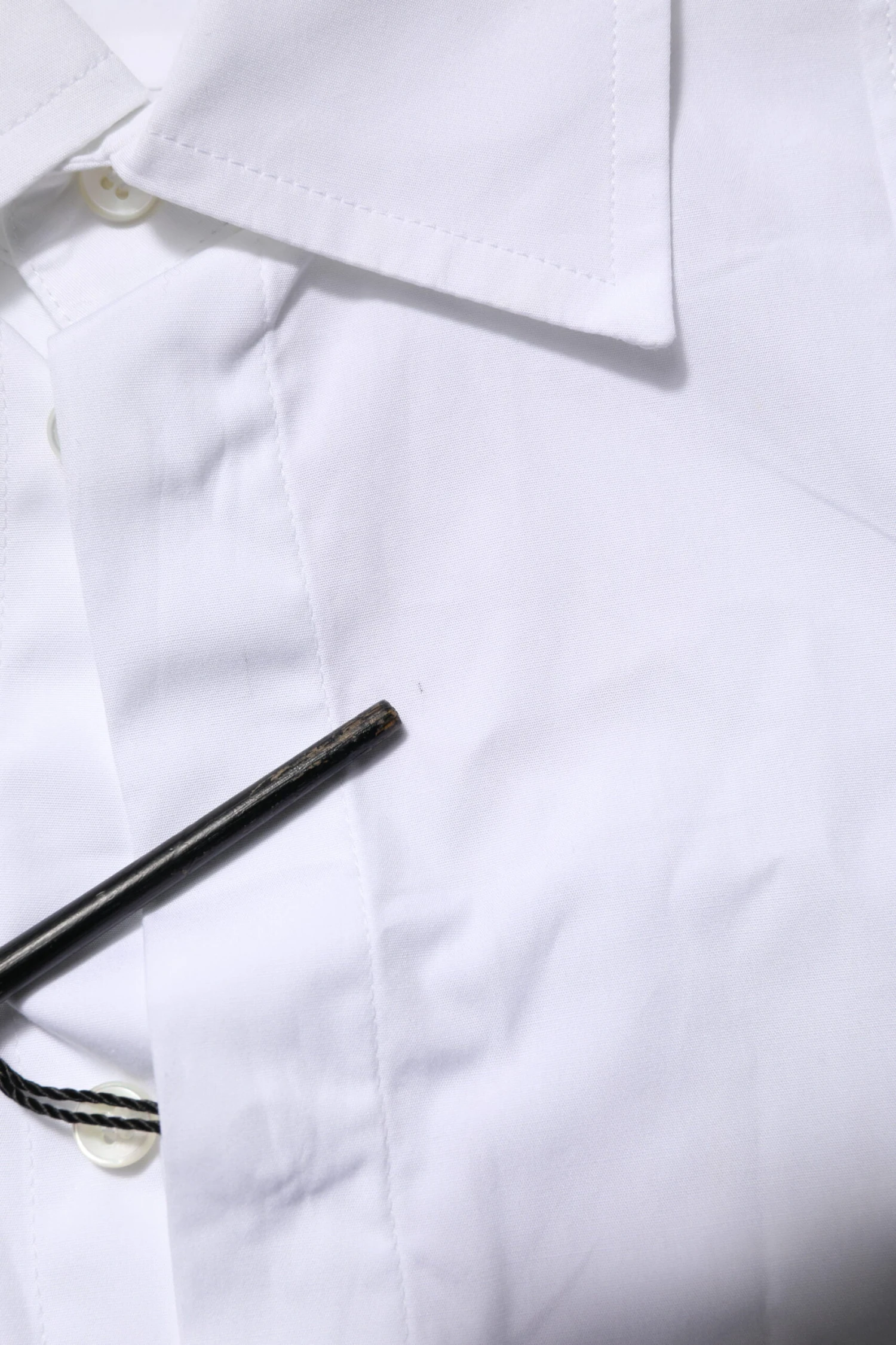 Dolce & Gabbana White Poplin Cotton Formal Men Dress Men's Shirt (Pre-Owned) 7 Dolce & Gabbana White Poplin Cotton Formal Men Dress Men's Shirt (Pre-Owned) - Image 5