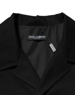Dolce & Gabbana Black Short Sleeve Button Men Casual Men's Shirt 10 Dolce & Gabbana Black Short Sleeve Button Men Casual Men's Shirt -Lux Lair Store 8450206