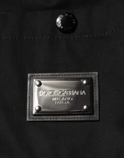 Dolce & Gabbana Black Short Sleeve Button Men Casual Men's Shirt 11 Dolce & Gabbana Black Short Sleeve Button Men Casual Men's Shirt -Lux Lair Store 8450207